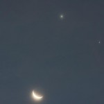 Moon-Venus-Upiter
